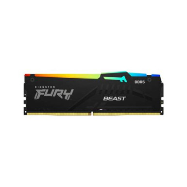 Kingston 32GB DDR5 5200MHz Fury Beast RGB Black KF552C36BBEA-32