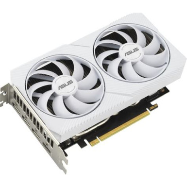 Asus GeForce RTX 4060 Ti 8GB GDDR6 White OC Edition Videókártya DUAL-RTX4060TI-O8G-WHITE