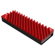 Jonsbo M.2-3 SSD hűtőborda piros