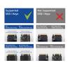 ACT AC1502 M.2 NVMe/PCIe dual SSD Docking Clone Station USB-C 3.2 Gen2 Black AC1502
