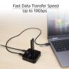 ACT AC1502 M.2 NVMe/PCIe dual SSD Docking Clone Station USB-C 3.2 Gen2 Black AC1502