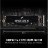 Corsair 4TB M.2 2280 NVMe MP600 Core XT CSSD-F4000GBMP600CXT