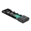 DeLock External USB Type-C Combo Enclosure for M.2 NVMe PCIe or SATA SSD tool free 42638