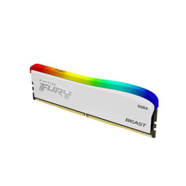 Kingston 8GB 3200MHz DDR4 Fury Beast RGB SE White KF432C16BWA/8