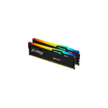 Kingston 64GB DDR5 6000MHz Kit(2x32GB) Fury Beast RGB Black KF560C40BBAK2-64