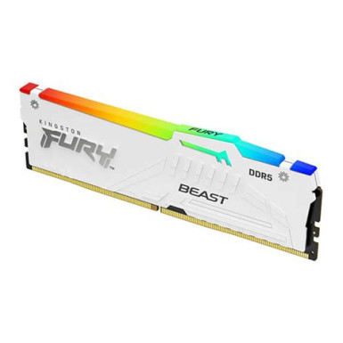Kingston 16GB DDR5 5600MHz Fury Beast RGB White KF556C36BWEA-16