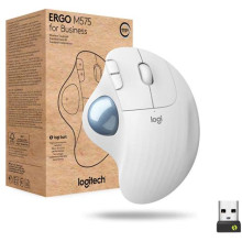 Logitech Ergo M575 Wireless Trackball for Business Off-White 910-006438