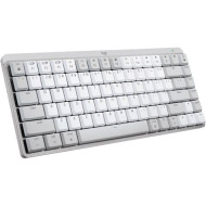 Logitech MX Mechanical Mini for Mac Tactile Quilet Mechanical Wireless Keyboard Pale Grey US 920-010799