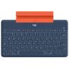 Logitech Keys-to-go Ultra-light Ultra-Portable&nbsp;Bluetooth&nbsp;Keyboard for iPhone iPad Apple TV and Mac ClassicBlue UK 920-010060