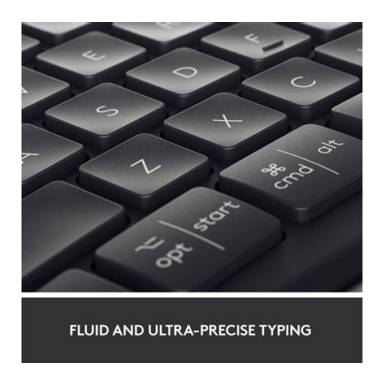 Logitech Ergo K860 Keyboard Graphite UK 920-010107