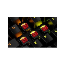 HP HyperX Alloy MKW100 Wired Gamer RGB Red Mechanical Keyboard Black US 4P5E1AA#ABA