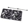 Thermaltake CT140 PC Cooling Fan (2-Fan Pack) CL-F148-PL14BL-A