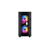 Deepcool MATREXX 40 3FS táp nélküli ablakos Micro-ATX ház fekete (DP-MATX-MATREXX40-3FS)