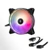 Chieftec Nova NF-1225RGB ház hűtő ventilátor 12cm