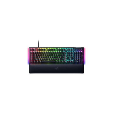 Razer BlackWidow V4 Green Switch Keyboard Black US RZ03-04690100-R3M1