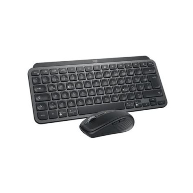 Logitech MX Keys Mini vezeték nélküli Deutsch (Qwertz) billentyűzet grafitszürke + MX Anywhere 3 egér (920-011054)