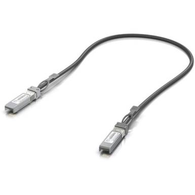 LAN/WIFI Ubiquiti UniFi DAC kábel SFP+ 10Gbit, fekete, 0.5m UACC-DAC-SFP10-0.5M LAN/WIFI Ubiquiti UniFi DAC kábel SFP+ 10Gbit, fekete, 0.5m UACC-DAC-SFP10-0.5M