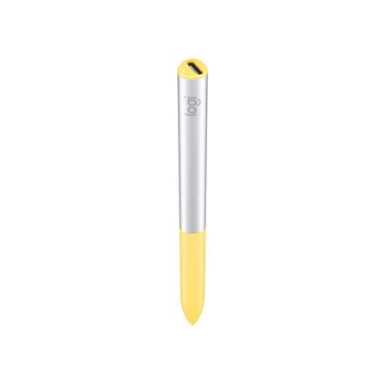 Logitech USI Rechargeable Stylus Pen Yellow/Silver 914-000069