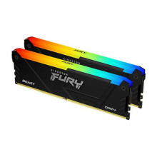KINGSTON FURY Memória DDR4 32GB 2666MHz CL16 DIMM (Kit of 2) Beast RGB KF426C16BB2AK2/32