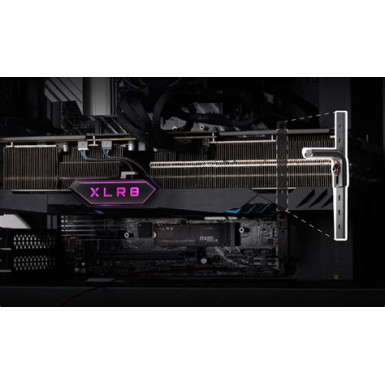 PNY GeForce RTX4090 24GB XLR8 DDR6X Gaming VERTO EPIC-X RGB Triple Fan DLSS 3 VCG409024TFXXPB1