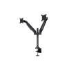 MULTIBRACKETS 2 karos asztali konzol, M VESA Gas Lift Arm Dual Black HD (15-32", max.VESA: 100x100 mm, 21 kg) 7350073732593