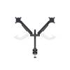 MULTIBRACKETS 2 karos asztali konzol, M VESA Gas Lift Arm Dual Black HD (15-32", max.VESA: 100x100 mm, 21 kg) 7350073732593