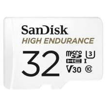 SANDISK 183565, MICRO SDHC K&Aacute;RTYA HIGH ENDURANCE 32GB, 100 MB/S, C10, U3, V30 00183565
