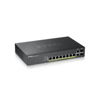ZYXEL Switch 8x1000Mbps (8xPOE) + 2xGigabit kombó SFP, Menedzselhető Rackes, GS2220-10HP-EU0101F GS2220-10HP-EU0101F ZYXEL Switch 8x1000Mbps (8xPOE) + 2xGigabit kombó SFP, Menedzselhető Rackes, GS2220-10HP-EU0101F GS2220-10HP-EU0101F