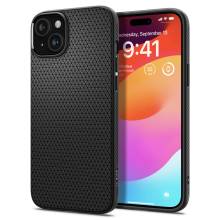 Spigen Liquid Air Apple iPhone 15 tok, Matt fekete ACS06790 Spigen 76119