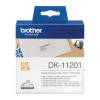 BROTHER DK-11201 elővágott öntapadós címke 400db/tekercs 29mm x 90mm White
