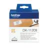BROTHER DK-11209 elovágott öntapadós címke 800db/tekercs 29mm x 62mm White
